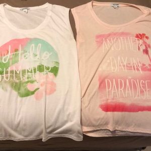 Set of Two Old Navy Tanks